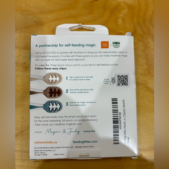 NumNum Baby Spoons Set NWT - Picture 2 of 2